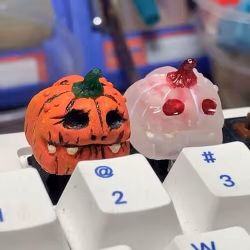 Land of the Dead artisan keycap