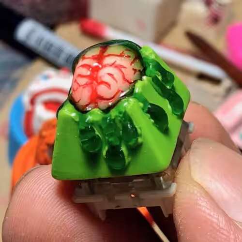 Land of the Dead artisan keycap