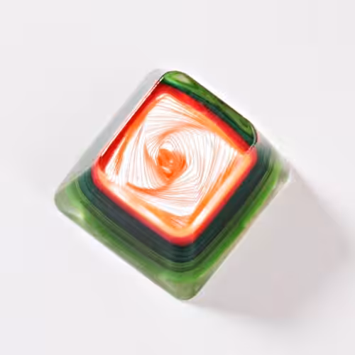 JingleKey artisan keycap by Jelly Key