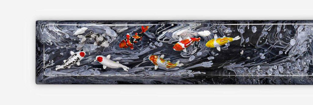 Koi Fish Keycaps 80
