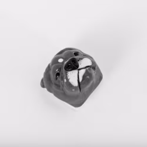 Pitbull Dog keycap by Jelly Key