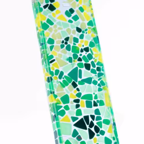 Serenity – Mosaic keyboard case - artisan keycap by Jelly Key