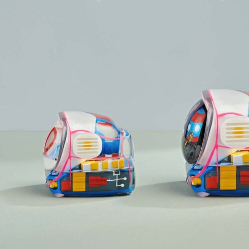 retro tv series – life on planets artisan keycap 130