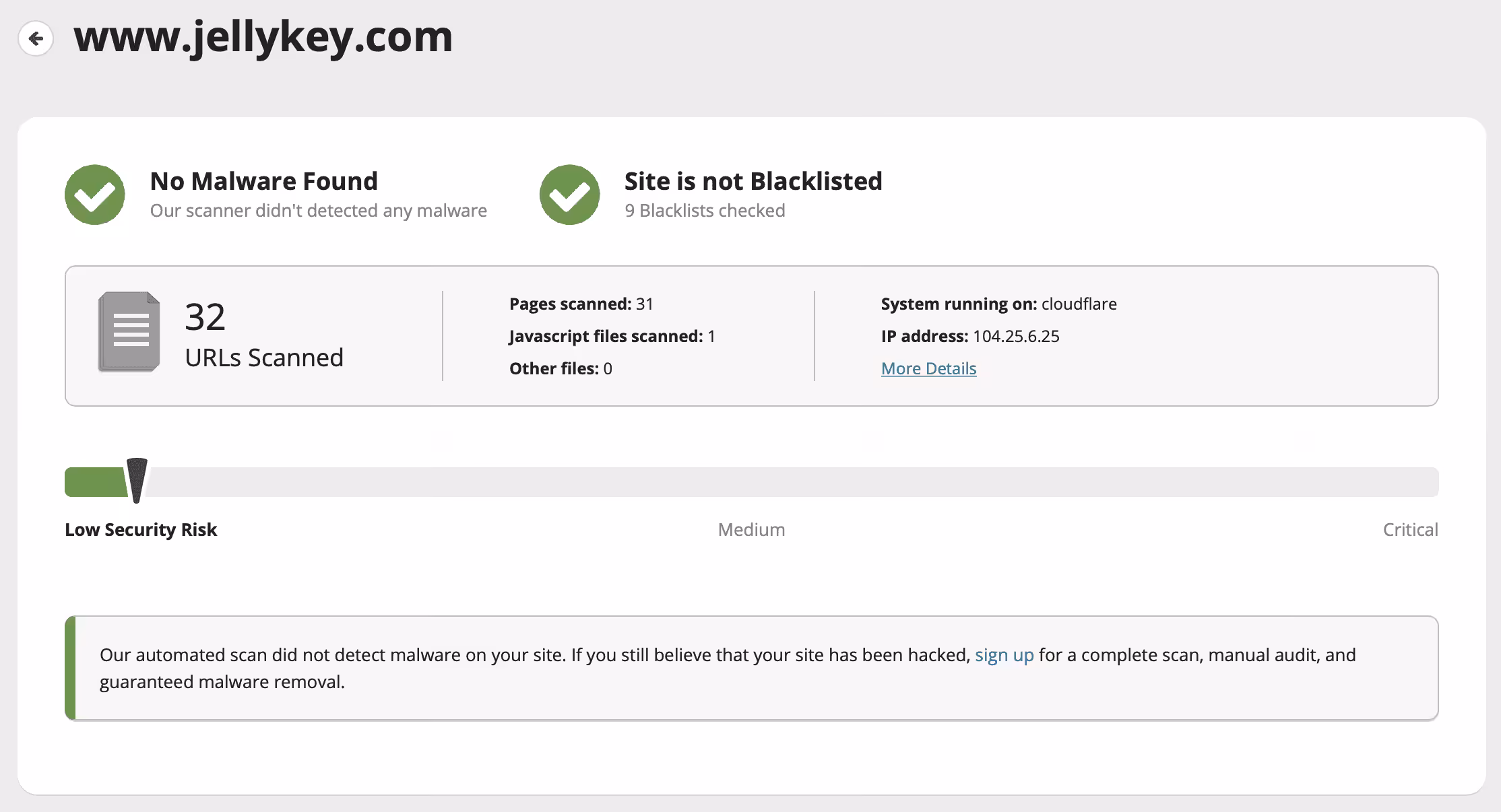 Jelly Key new website system ‘soft’ direction