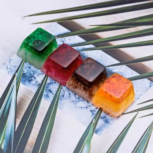 Syrup & Shaved Ice series artisan keycap by Jelly Key