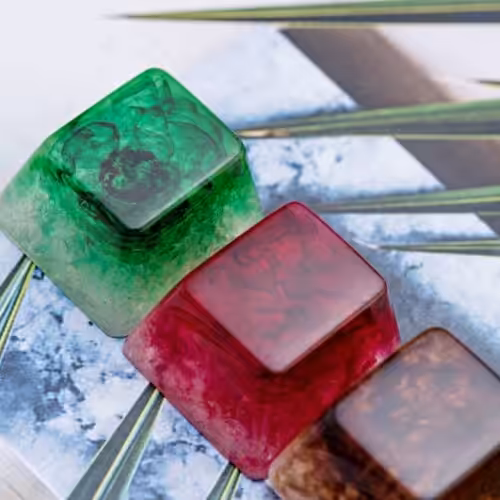 Syrup & Shaved Ice series artisan keycap by Jelly Key