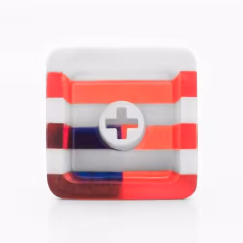 USA Flag artisan keycap by Jelly Key