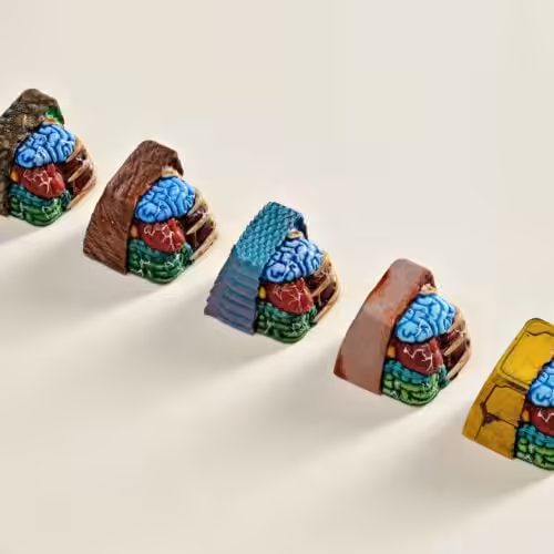 anatomy custom keycaps 014