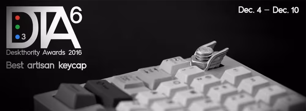 “Best Artisan Keycap” in 2016 that was held by Deskthority