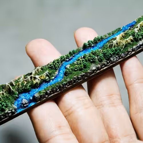 born of forest listens custom keycaps 001