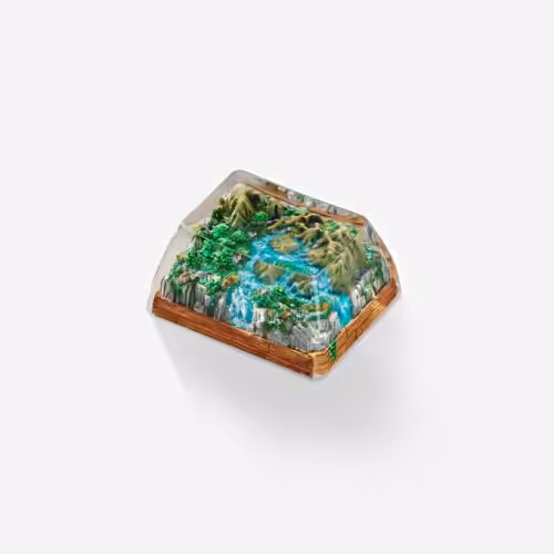 born of forest listens custom keycaps 0014