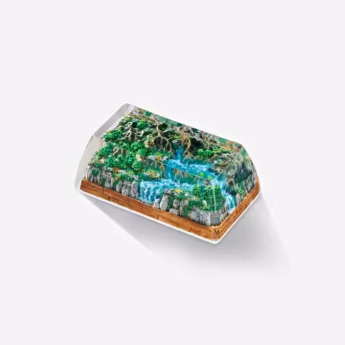 born of forest listens custom keycaps 0018