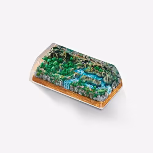 born of forest listens custom keycaps 0020