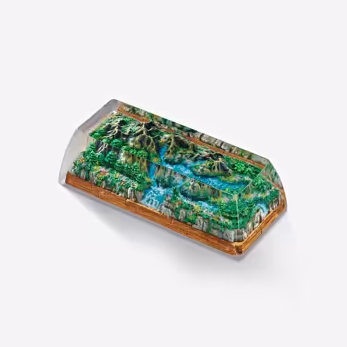 born of forest listens custom keycaps 0022