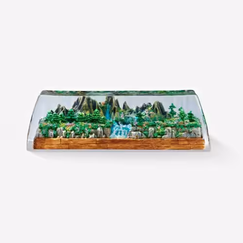 born of forest listens custom keycaps 0023