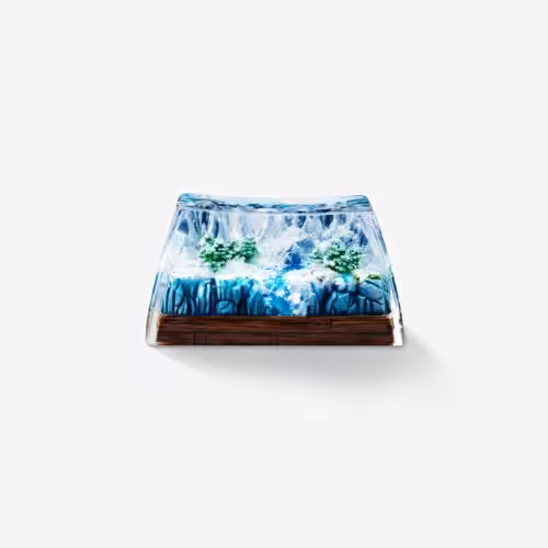 born of forest listens custom keycaps 0033
