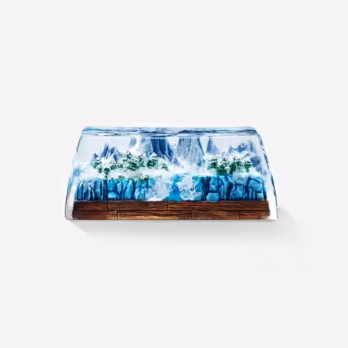 born of forest listens custom keycaps 0037
