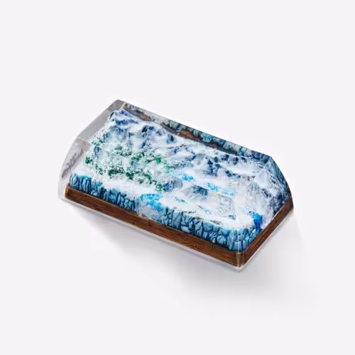 born of forest listens custom keycaps 0038