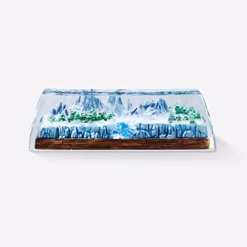 born of forest listens custom keycaps 0041