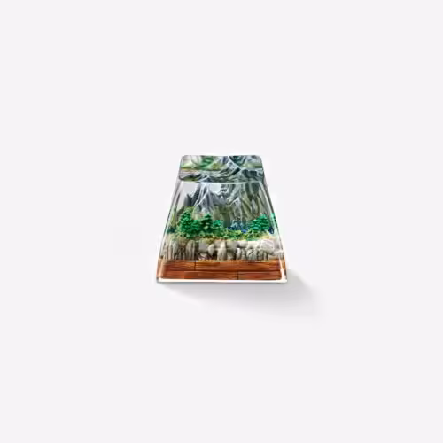 born of forest listens custom keycaps 0047