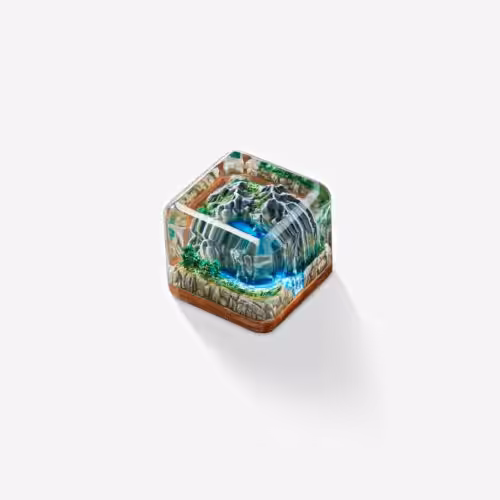 born of forest listens custom keycaps 0048