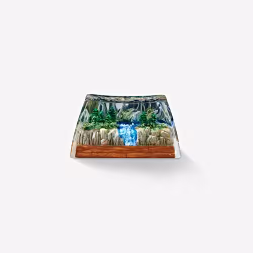 born of forest listens custom keycaps 0051