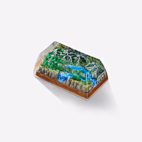 born of forest listens custom keycaps 0053