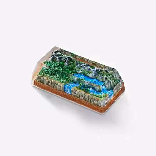 born of forest listens custom keycaps 0055