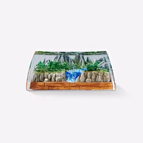 born of forest listens custom keycaps 0056