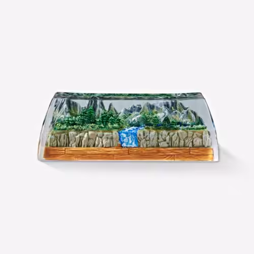 born of forest listens custom keycaps 0058