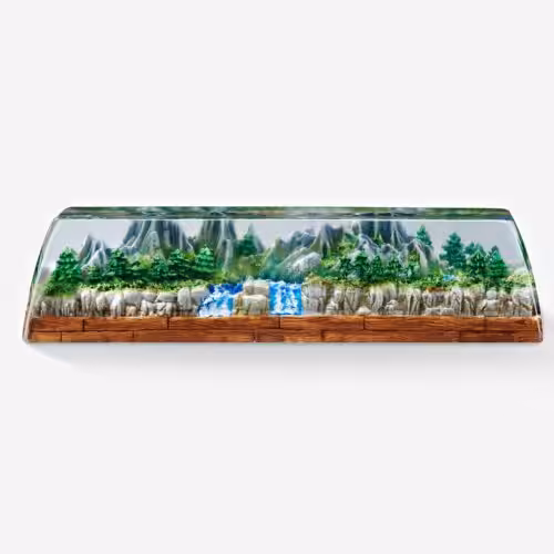 born of forest listens custom keycaps 0061