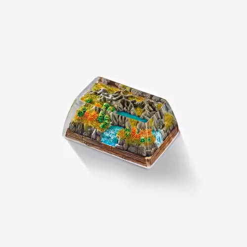 born of forest listens custom keycaps 0070