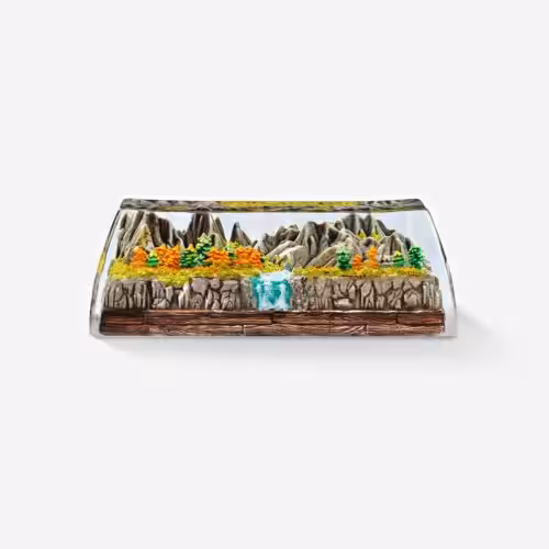 born of forest listens custom keycaps 0075