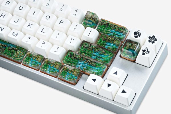born of forest listens custom keycaps 0099