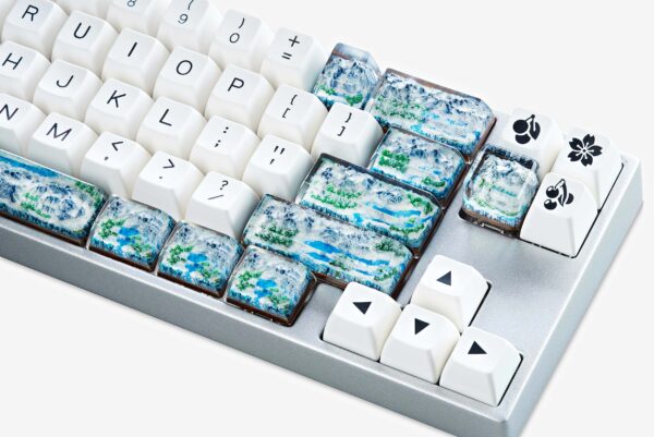 born of forest listens custom keycaps 0100