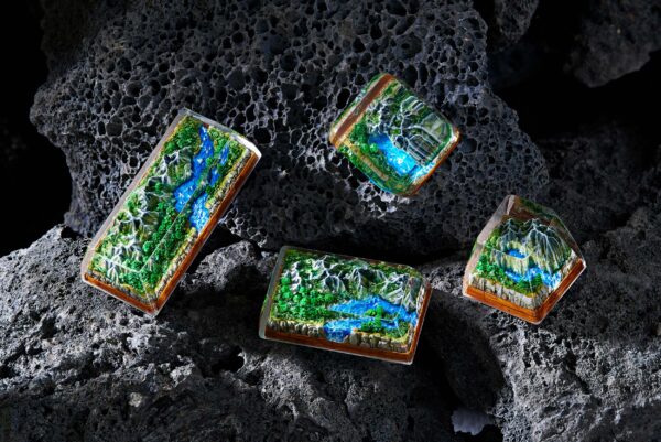 born of forest listens custom keycaps 0108