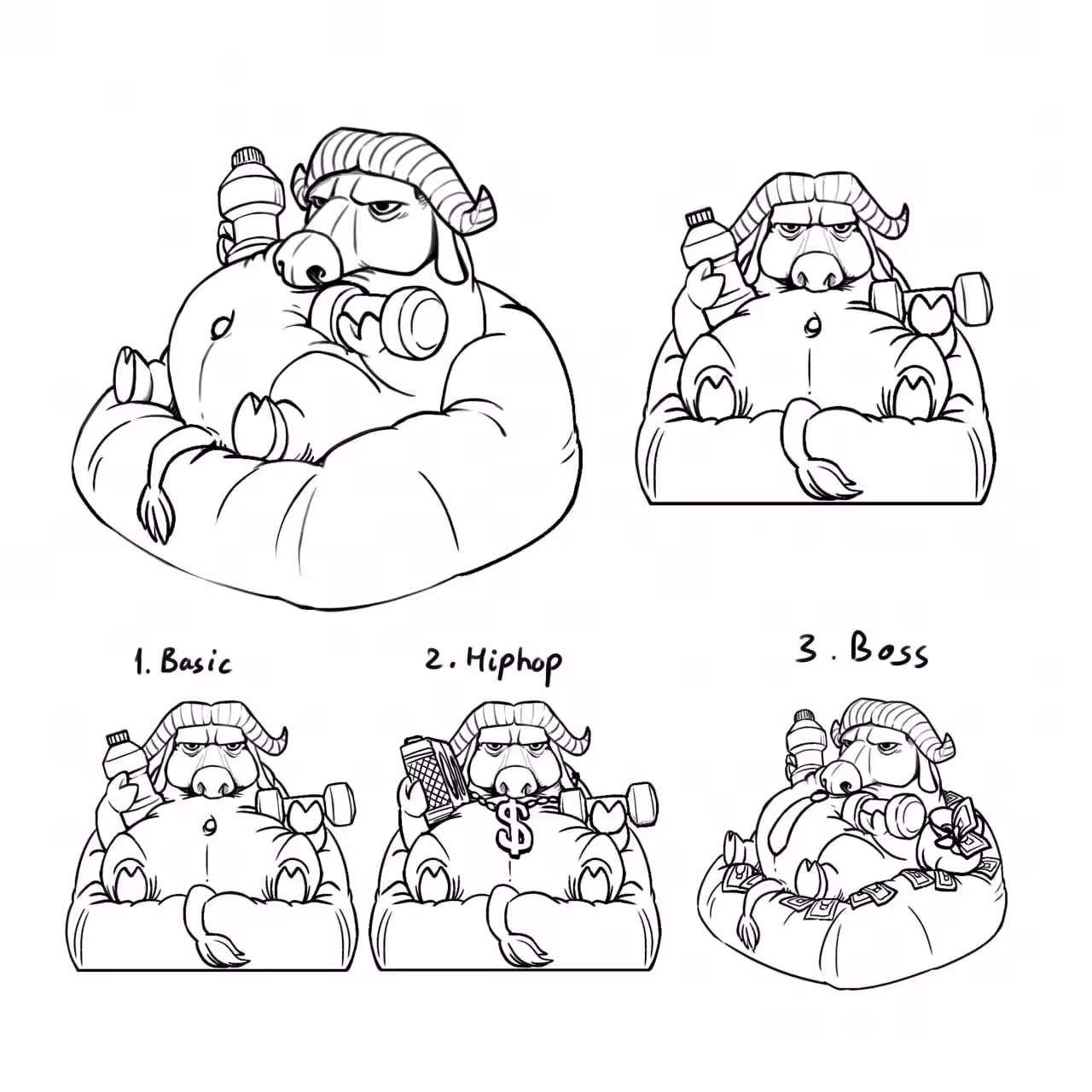 Bufalo Keycaps Sketch