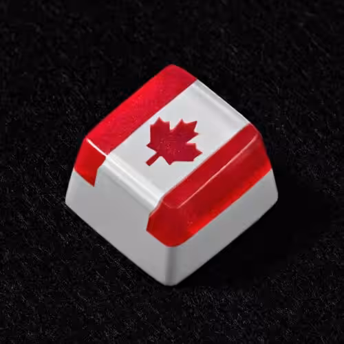 Canada Flag artisan keycap