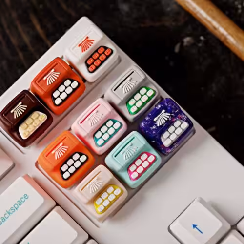 The Type Writer artisan keycap