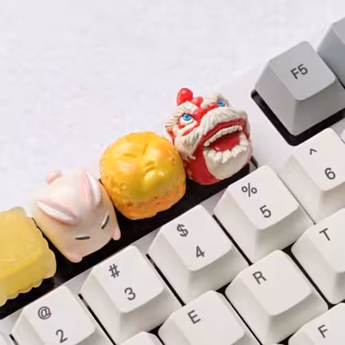 Mid-Autumn Festival artisan keycap