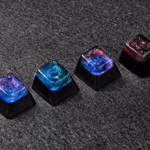 Nebula Fragment artisan keycap series