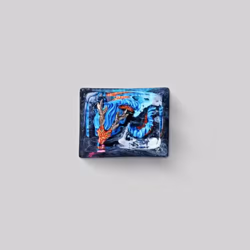 dragon artisan keycaps 062