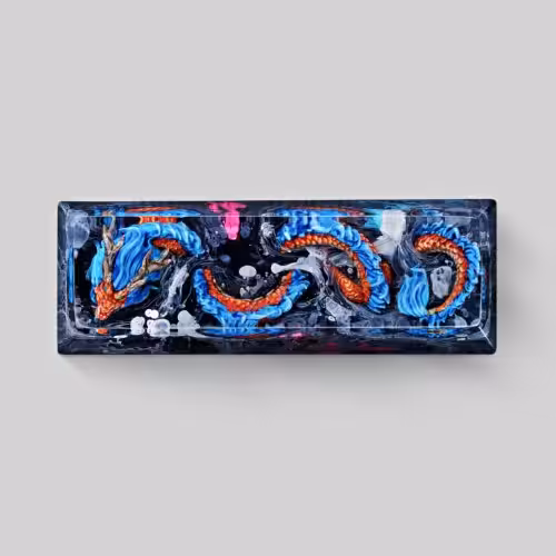 dragon artisan keycaps 077