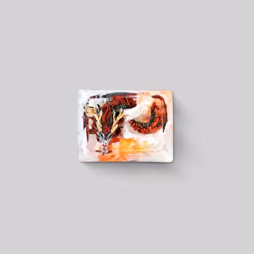 dragon artisan keycaps 089