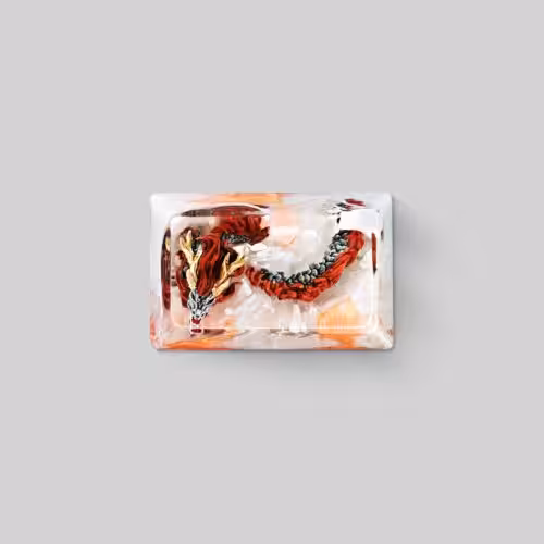 dragon artisan keycaps 092
