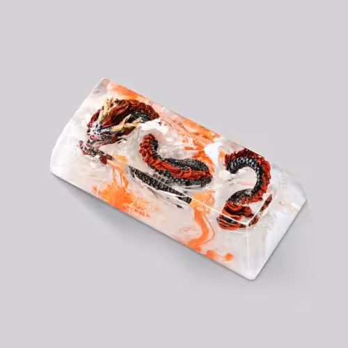 dragon artisan keycaps 100