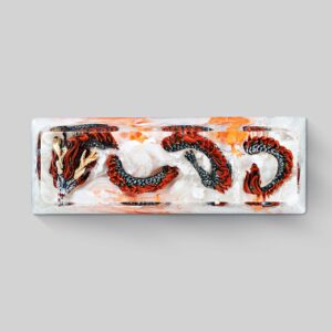 dragon artisan keycaps 104
