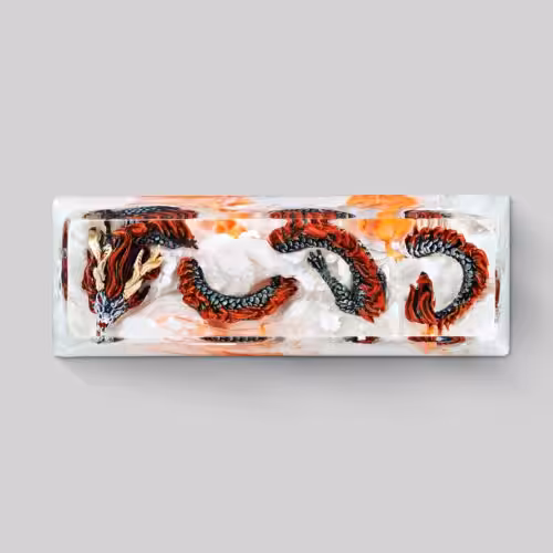 dragon artisan keycaps 104