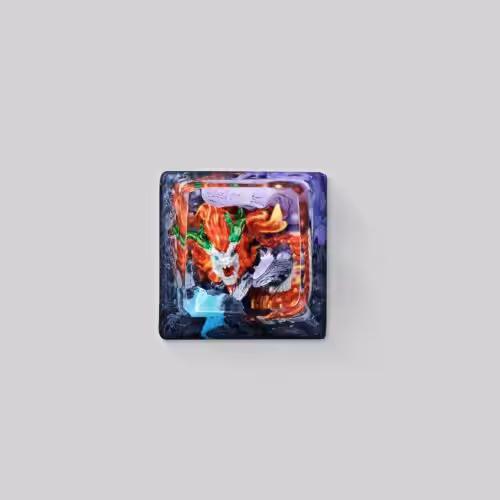 dragon artisan keycaps 110
