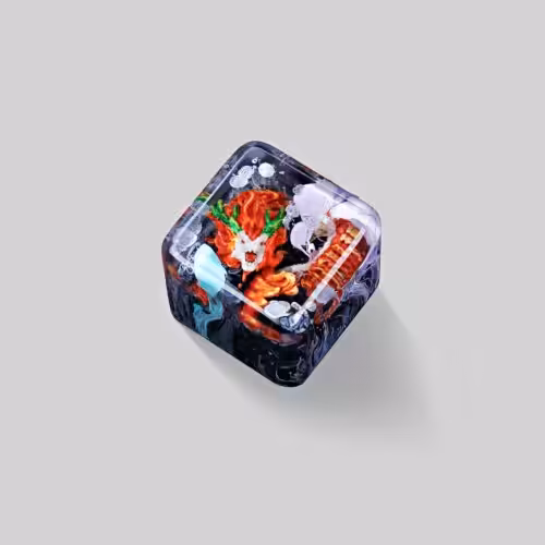 dragon artisan keycaps 112